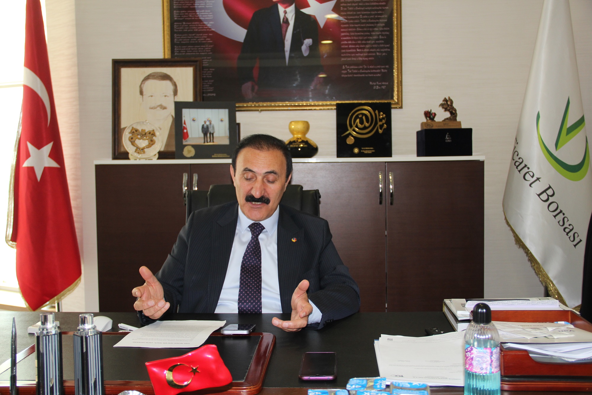 Van TB Başkanı Süer, “Ürünlerimizi daha geniş bir pazara ulaştıracağız”